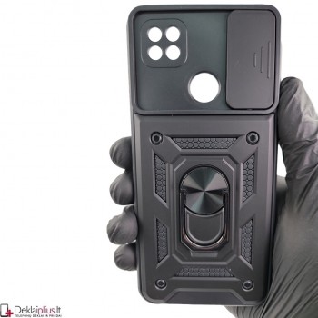 5in1 smūgiams atsparus dėklas su žiedu ir kameros apsauga (Xiaomi Redmi 9C/10A) 5in1 smūgiams atsparus dėklas su žiedu ir kameros apsauga (Xiaomi Redmi 9C/10A)